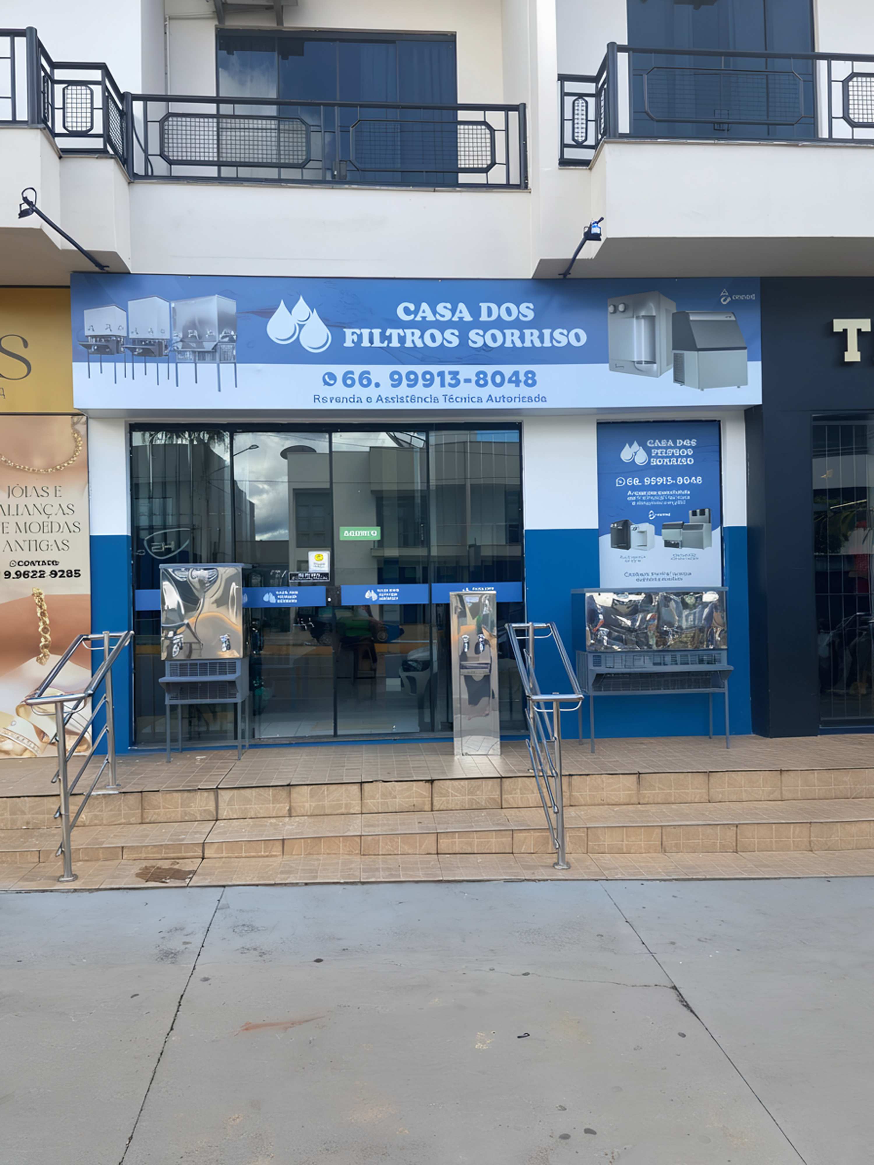 Fachada da Loja Casa dos Filtros Sorriso